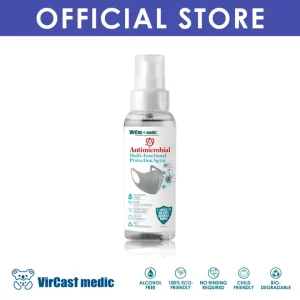 Vircast Medic Antimicrobial Multi-Functional Protection Spray (sanitizer) (80ml) (600 sprays)