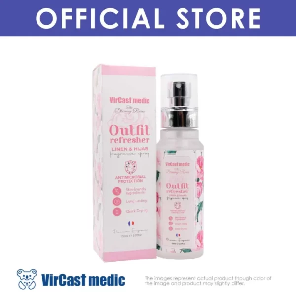 Vircast Medic Outfit Refresher Linen & Hijab Spray (150ml)
