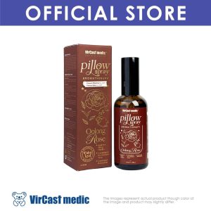 Vircast Medic Oolong Rose Aromatherapy Pillow & Room Spray (Spray Aromaterapi Bantal & Bilik 100ml)